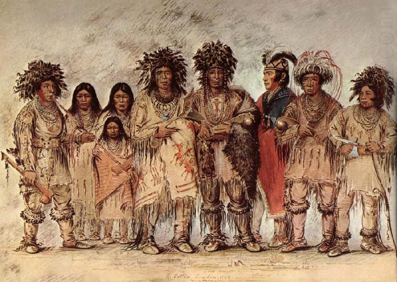 Indian Tropp, George Catlin